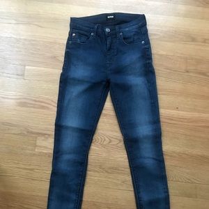 Hudson Barbara high waist super skinny jeans